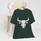 Taurus Zodiac T-Shirt - Minimalist Black and White Unisex T-Shirt