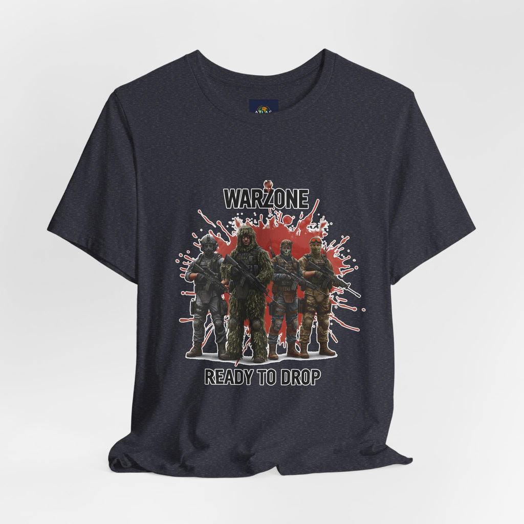 Warzone Drop T-shirt for Squad's Fashion Sense and Diverse K/D Ratio