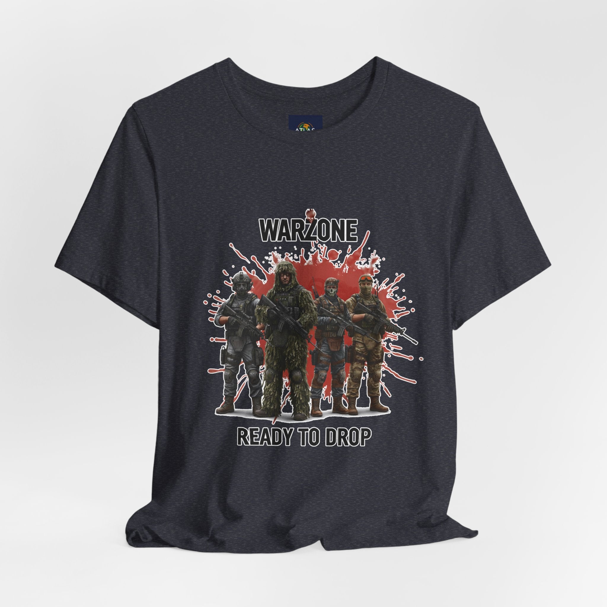 Warzone Drop T-shirt for Squad's Fashion Sense and Diverse K/D Ratio