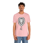 Leo Zodiac T-shirt- Black & White Leo unisex Shirt