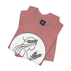 Virgo Zodiac Tee - Minimalist Black and White Unisex T-Shirt