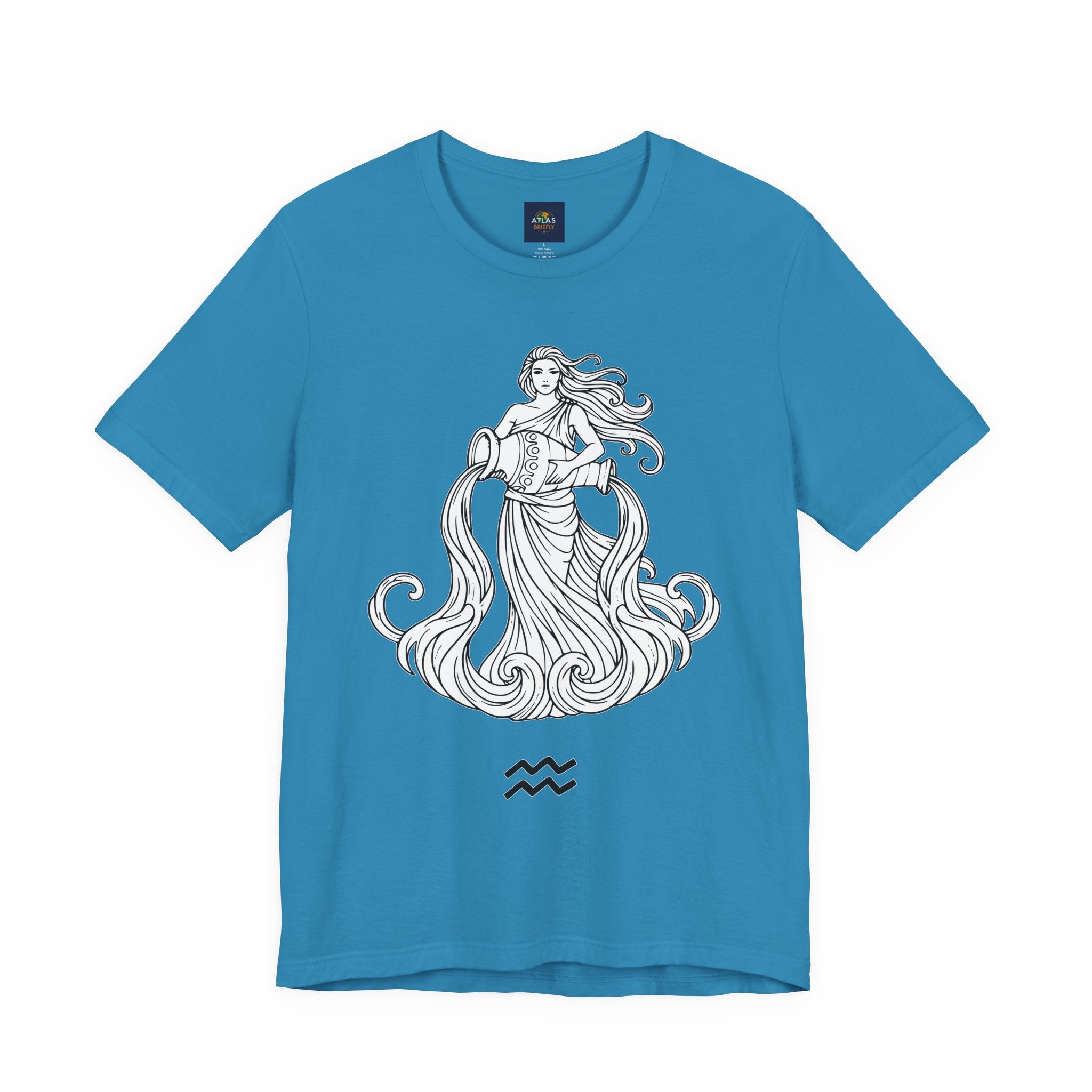 Aquarius Zodiac Tee - Unisex Astrology T-Shirt for Trendy Style