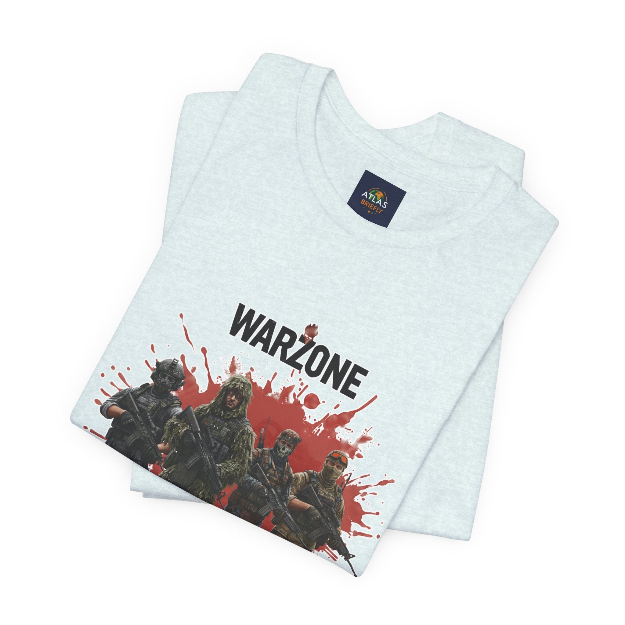 Warzone Drop T-shirt for Squad's Fashion Sense and Diverse K/D Ratio