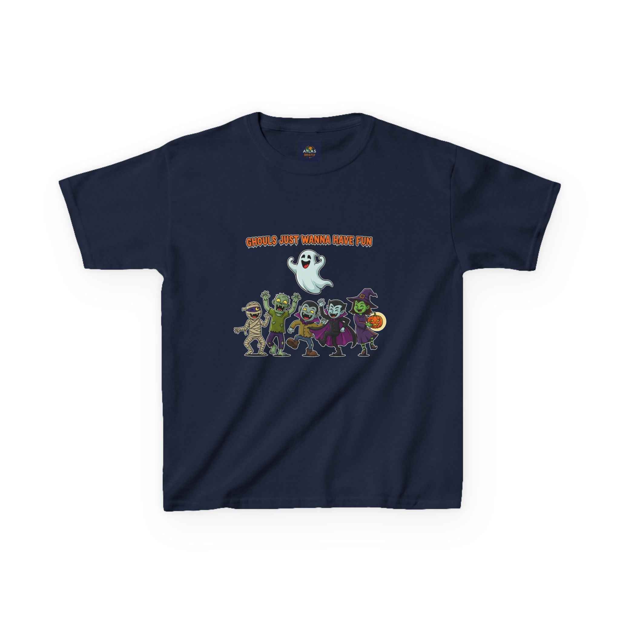 Ghouls Just Wanna Have Fun T-Shirt for Kids - Perfect Halloween Apparel - Atlas Briefly