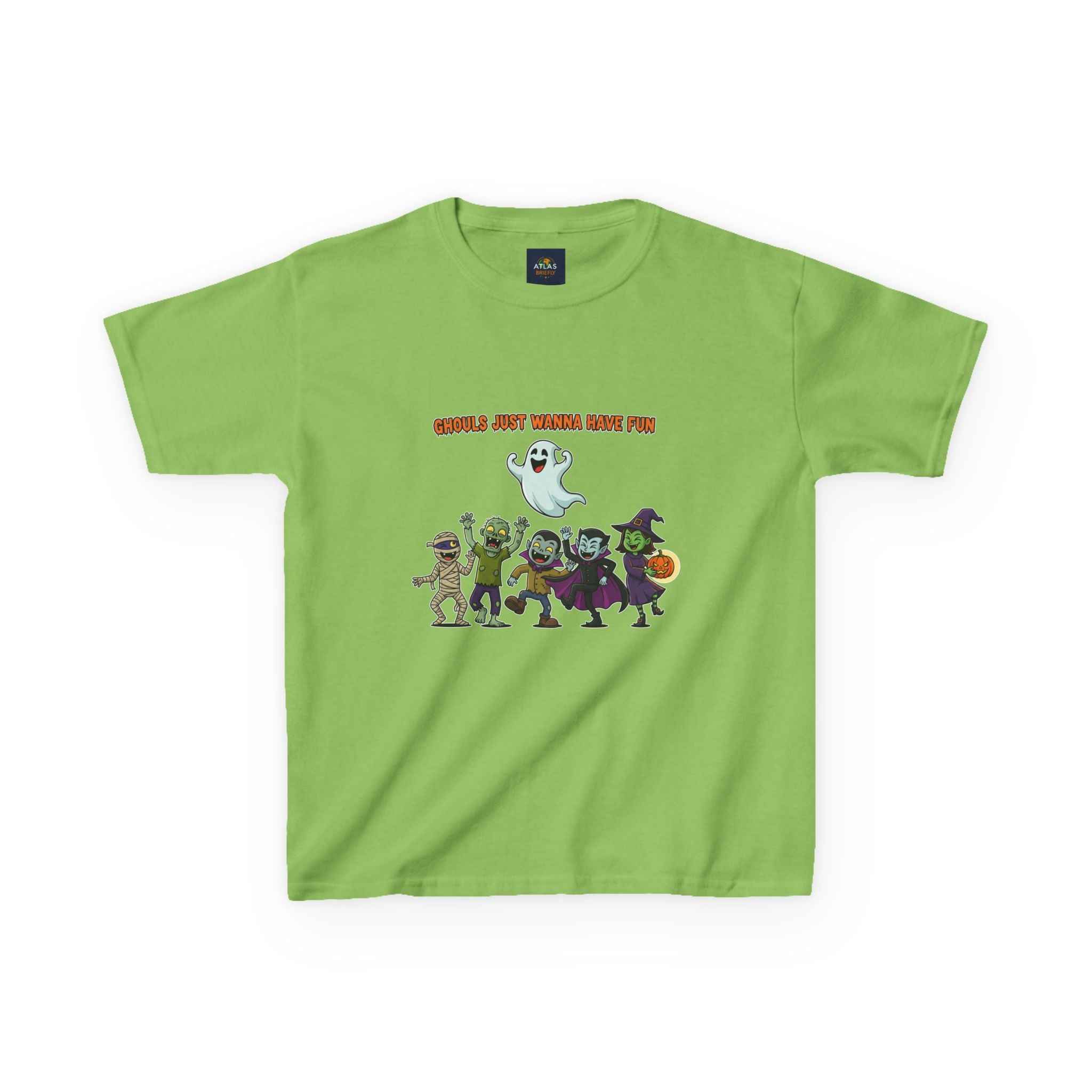 Ghouls Just Wanna Have Fun T-Shirt for Kids - Perfect Halloween Apparel - Atlas Briefly