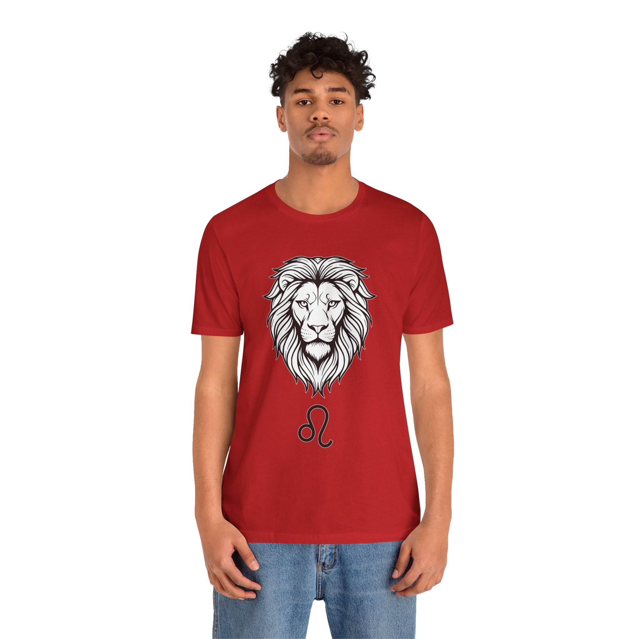 Leo Zodiac T-shirt- Black & White Leo unisex Shirt