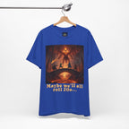 D&D Fantasy T-Shirt - Roll a Natural 20 Dungeon Master RPG Unisex Tee