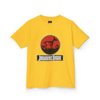 Kids Doberman Jurassic Bark T-Shirt | Fun Dog Tee for Kids - Atlas Briefly