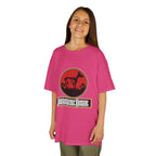 Kids Doberman Jurassic Bark T-Shirt | Fun Dog Tee for Kids