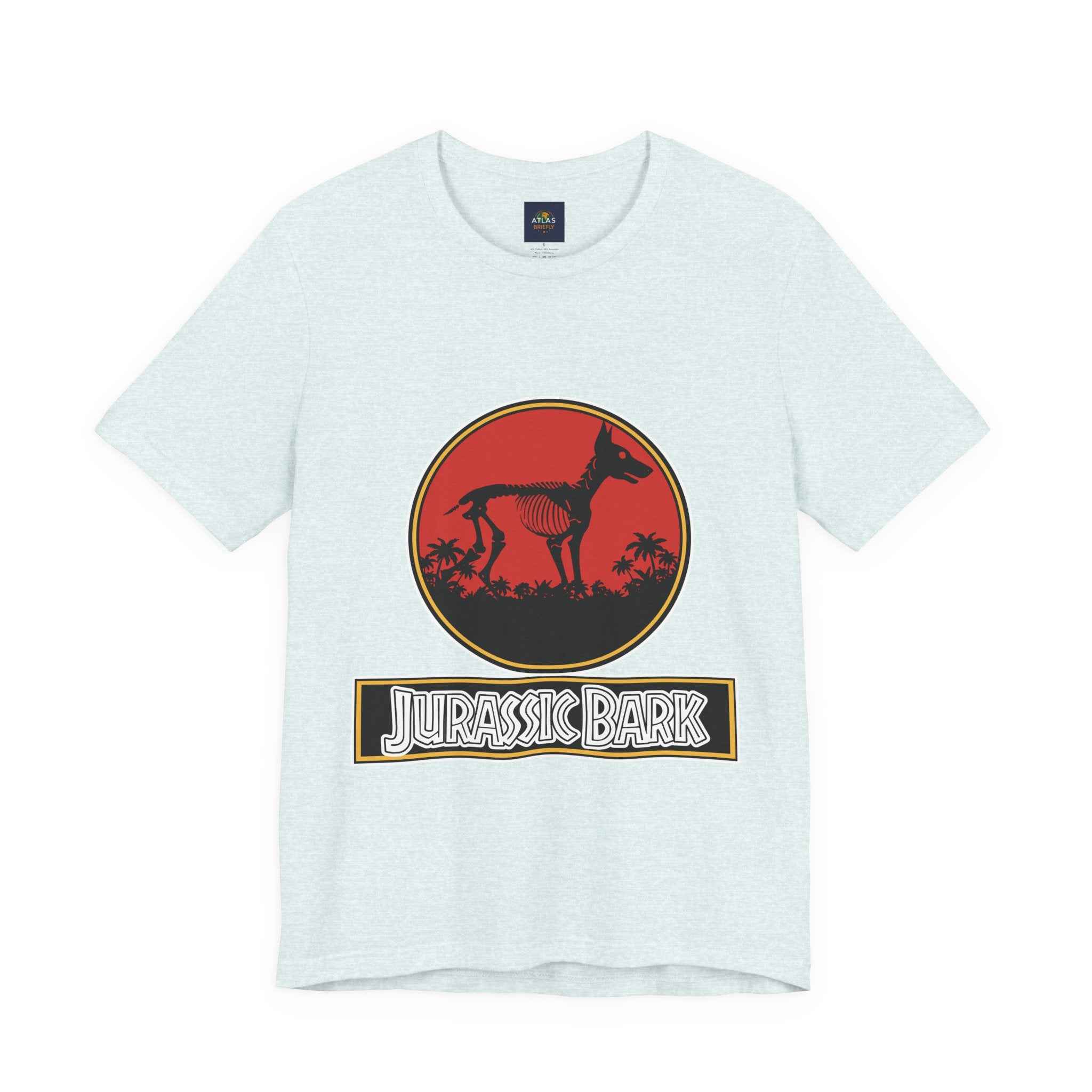 Doberman T-Shirt for Dog Lovers - Jurassic Bark Design - Atlas Briefly