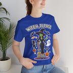 Witch Please Halloween T-Shirt - Sassy Witch Tee with Pumpkin Design | Funny Halloween Shirt - Atlas Briefly