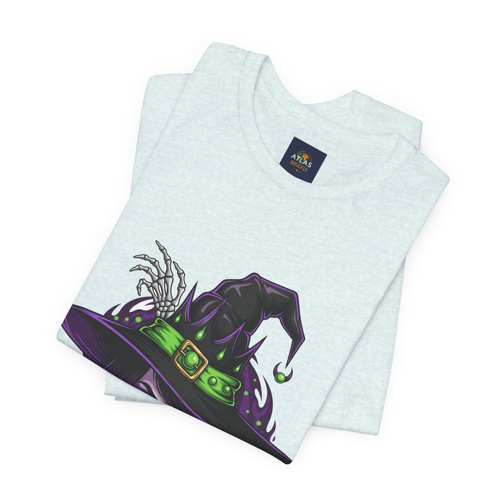 Resting Witch Face Halloween T-Shirt - Funny Witch Tee for Women & Men | Halloween Graphic Shirt - Atlas Briefly