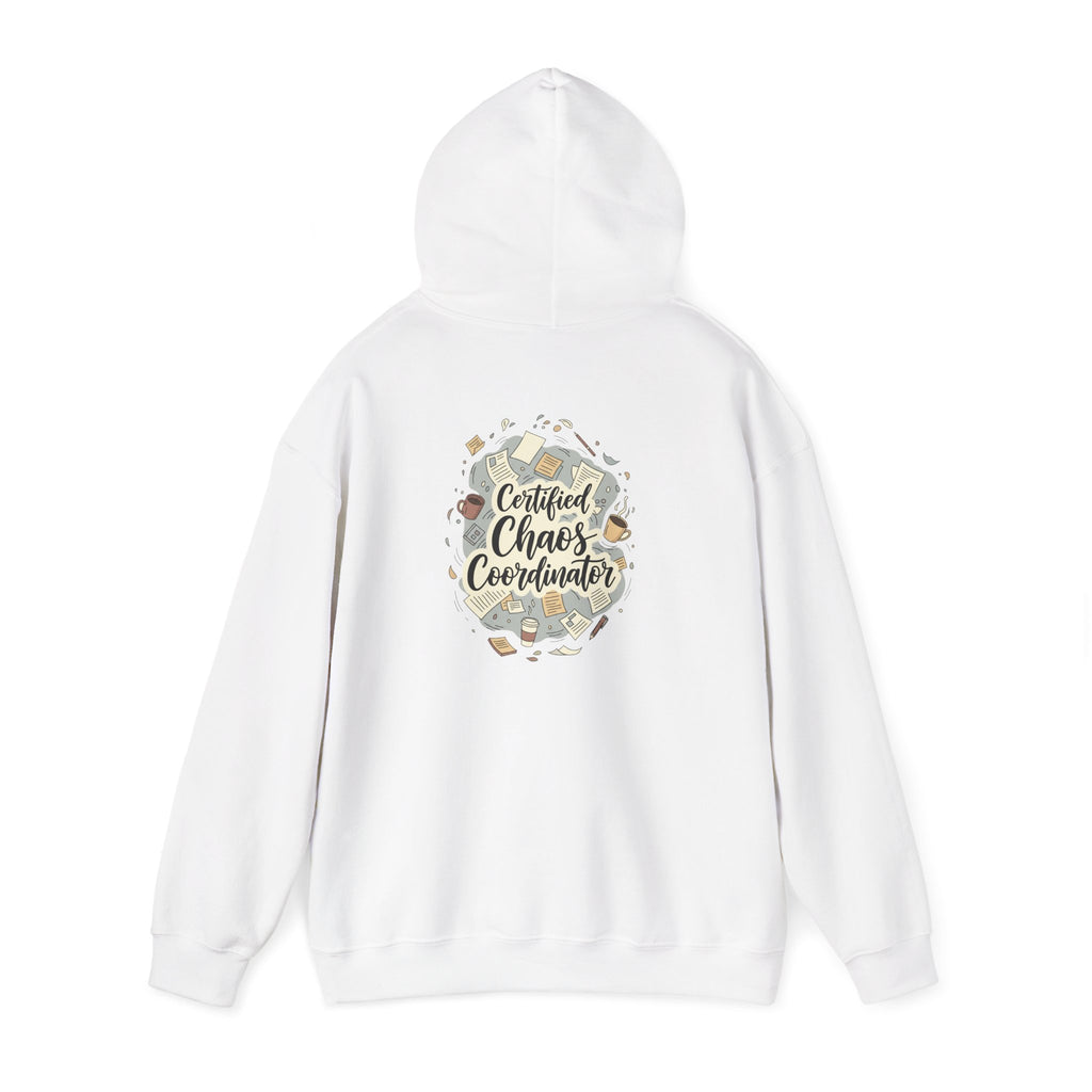 Certified Chaos Coordinator Hoodie - Funny Mom Teacher Gift | Organized Chaos Sweatshirt - Atlas Briefly