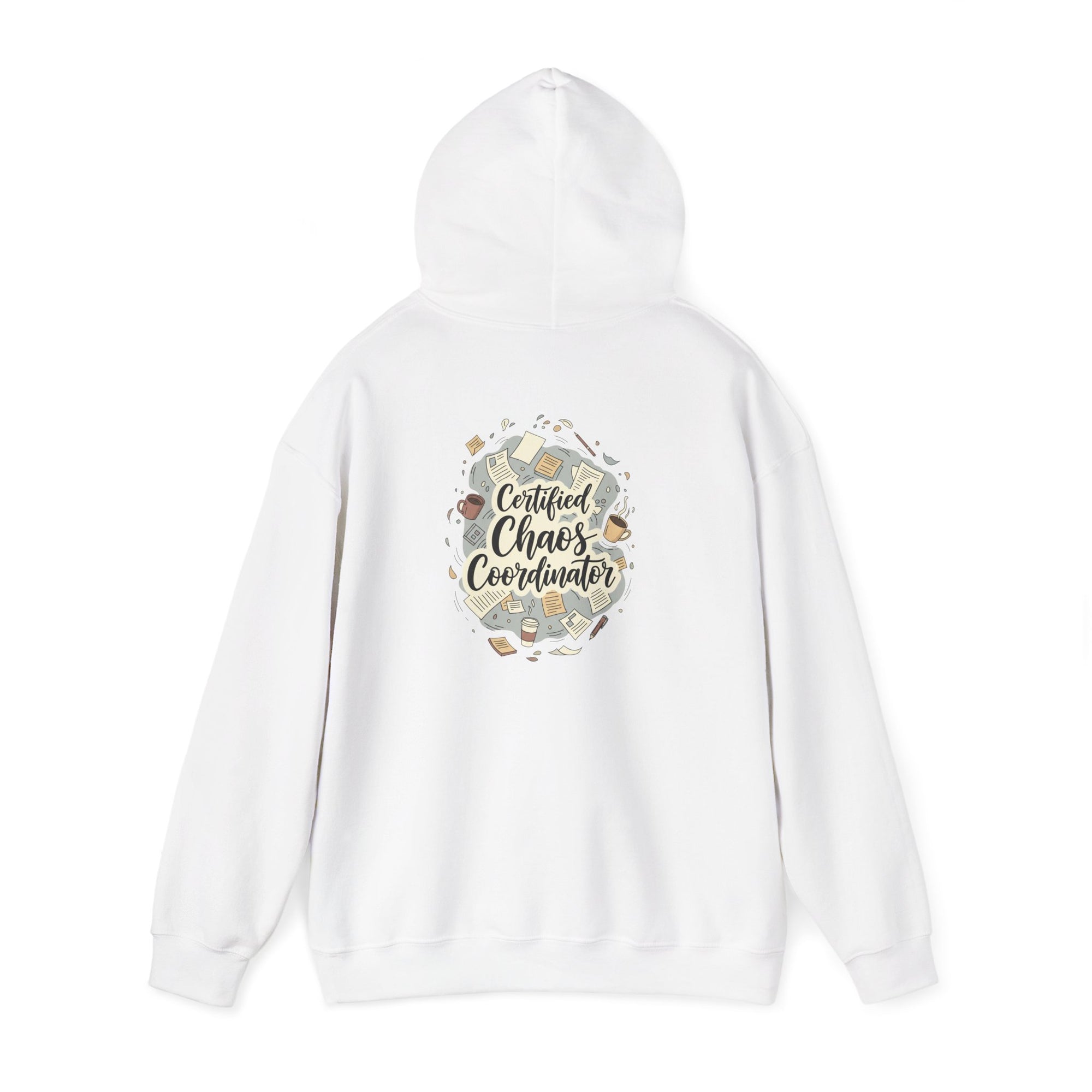 Certified Chaos Coordinator Hoodie - Funny Mom Teacher Gift | Organized Chaos Sweatshirt - Atlas Briefly