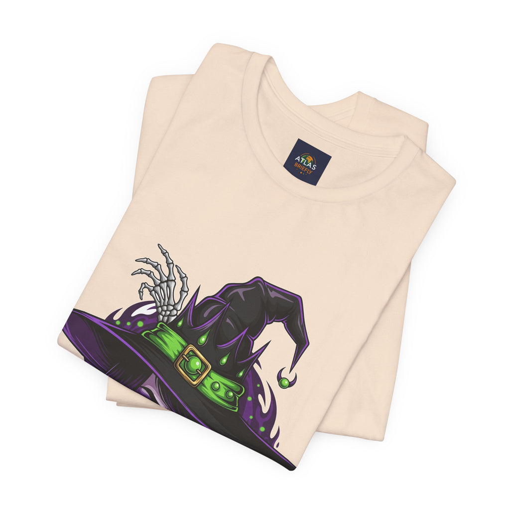 Resting Witch Face Halloween T-Shirt - Funny Witch Tee for Women & Men | Halloween Graphic Shirt - Atlas Briefly