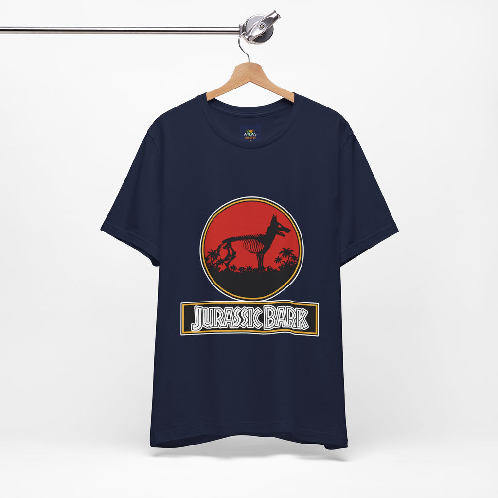 German Shepherd T-Shirt - Jurassic Bark Design | Unique Dog Lover Gift & Worldwide Shipping