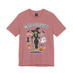 Witch Please Halloween T-Shirt - Sassy Witch Tee with Pumpkin Design | Funny Halloween Shirt - Atlas Briefly