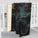 Surrounded in the Dungeon Sherpa Fleece Blanket for Ultimate Comfort
