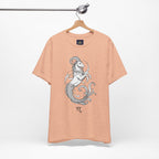 Capricorn Zodiac Tee - Unisex Minimalist Horoscope Shirt in Black and White