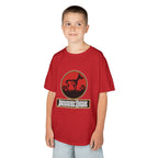 Kids Doberman Jurassic Bark T-Shirt | Fun Dog Tee for Kids