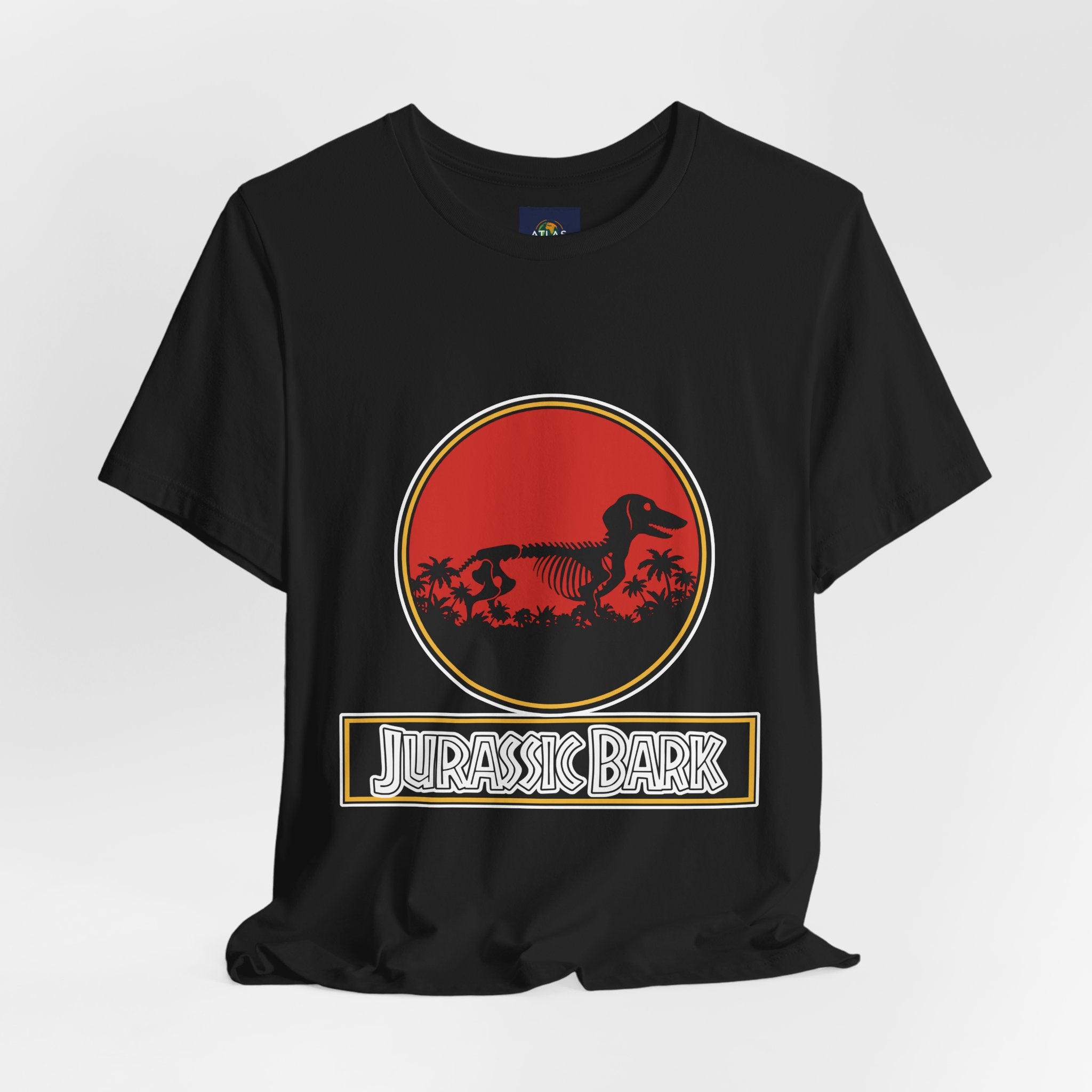 Dachshund Jurassic Bark T-Shirt - Perfect Wiener Dog Gift for Pet Lovers - Atlas Briefly