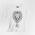 Leo Zodiac T-shirt- Black & White Leo unisex Shirt