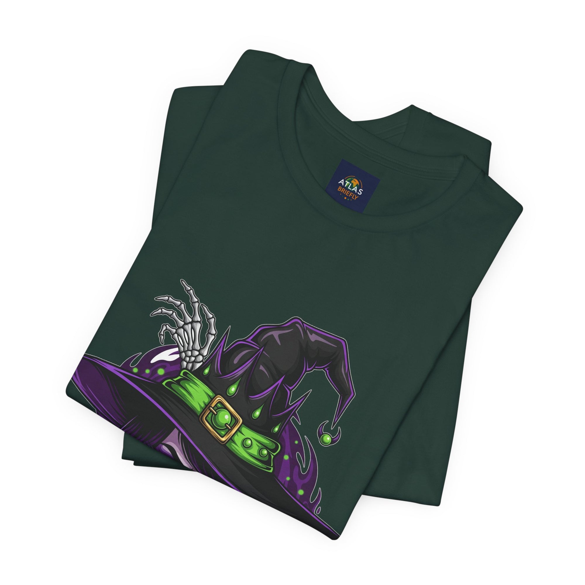 Resting Witch Face Halloween T-Shirt - Funny Witch Tee for Women & Men | Halloween Graphic Shirt - Atlas Briefly