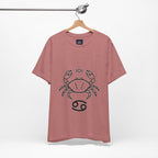 Cancer Horoscope T-Shirt - Stylish Astrology Tee for Cancer Zodiac Sign