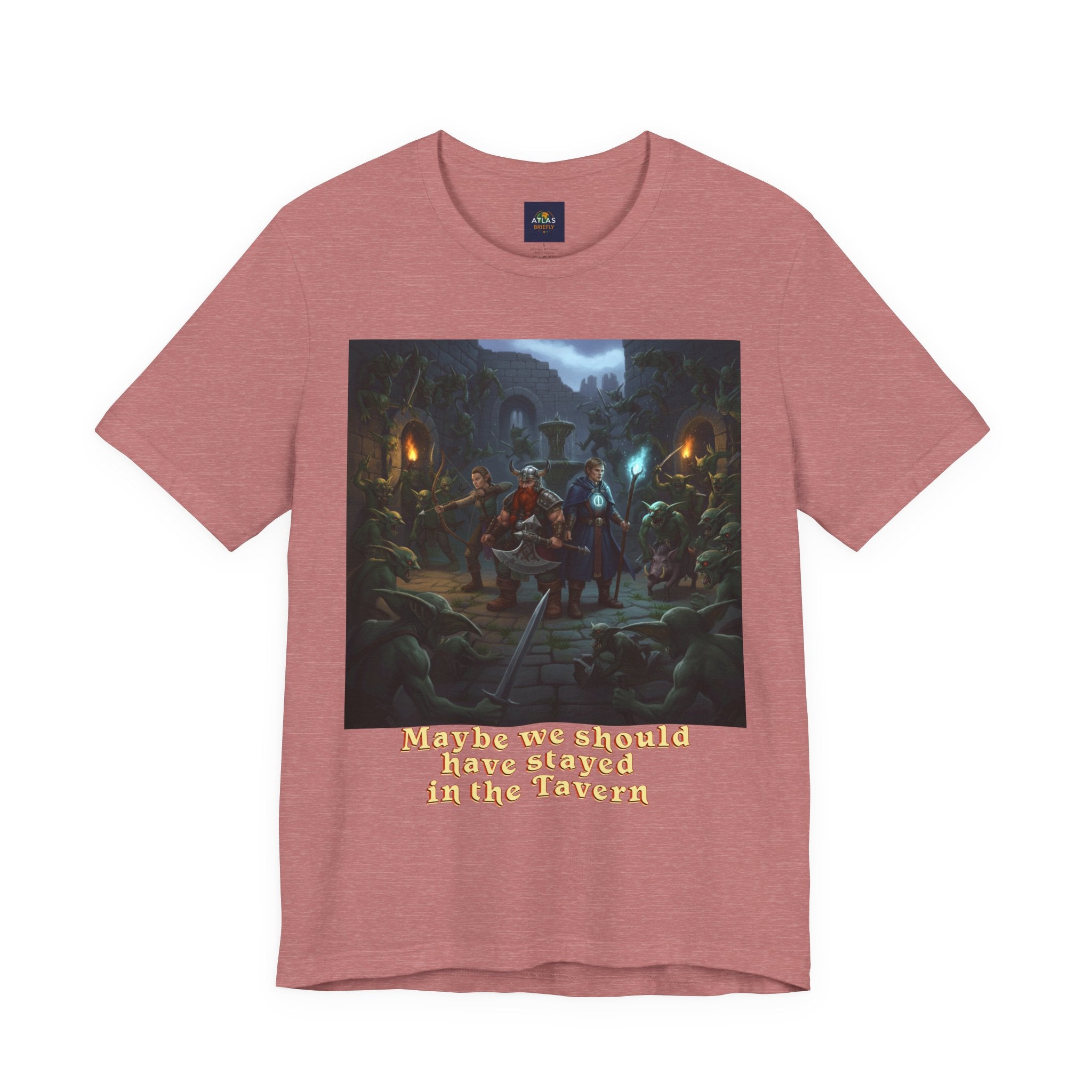 Goblin Ambush T-Shirt - Unleash Your Inner Fantasy Adventure - Atlas Briefly