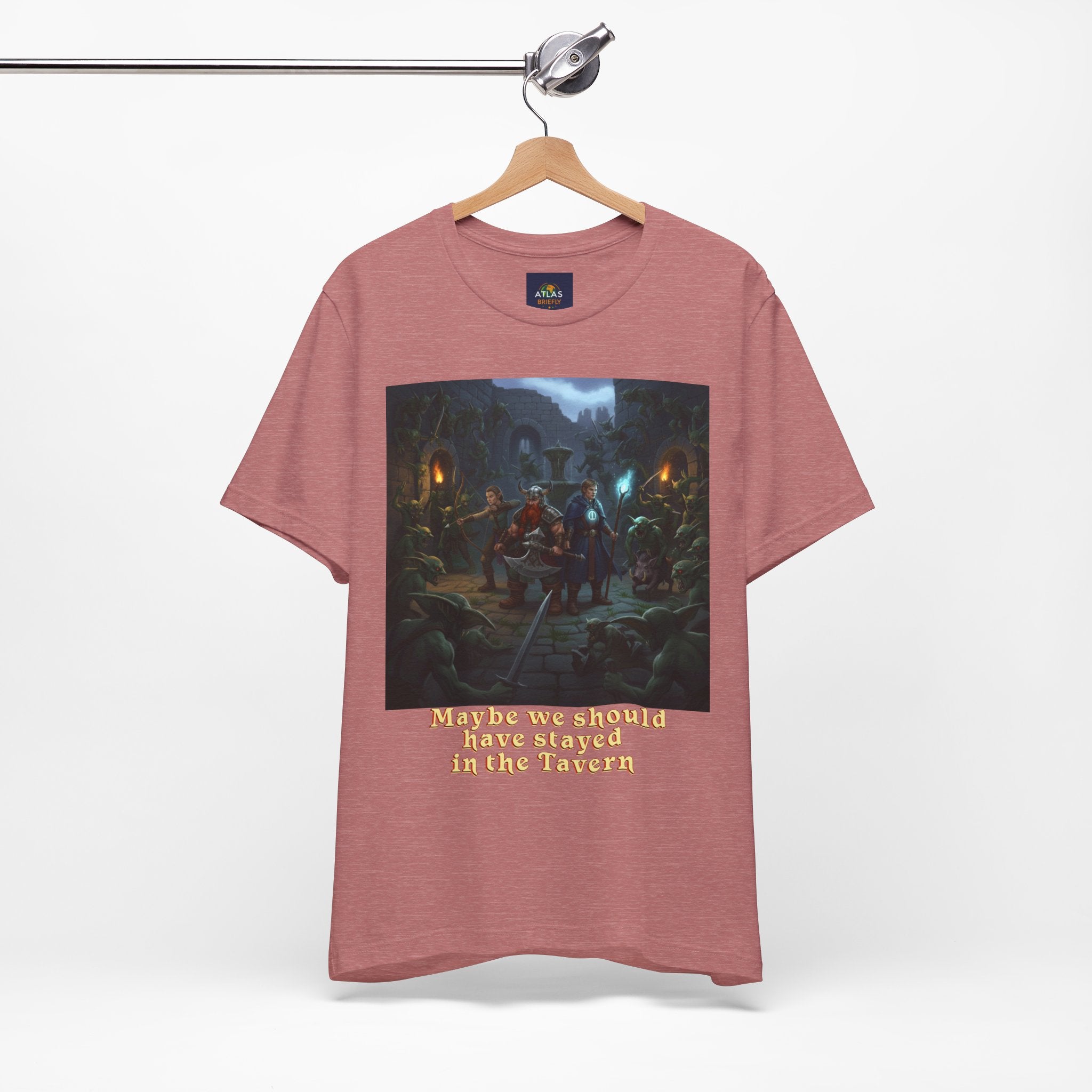 Goblin Ambush T-Shirt - Unleash Your Inner Fantasy Adventure - Atlas Briefly