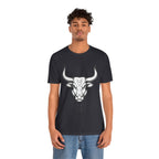 Taurus Zodiac T-Shirt - Minimalist Black and White Unisex T-Shirt