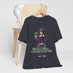 Sexy Witch Halloween T-Shirt - Flirty Witch Costume Tee | Trick or Treat Halloween Shirt - Atlas Briefly
