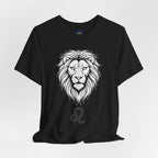 Leo Zodiac T-shirt- Black & White Leo unisex Shirt