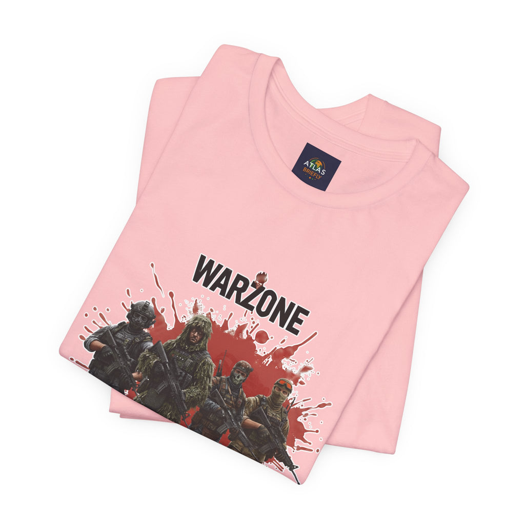 Warzone Drop T-shirt for Squad's Fashion Sense and Diverse K/D Ratio