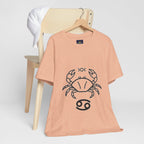 Cancer Horoscope T-Shirt - Stylish Astrology Tee for Cancer Zodiac Sign