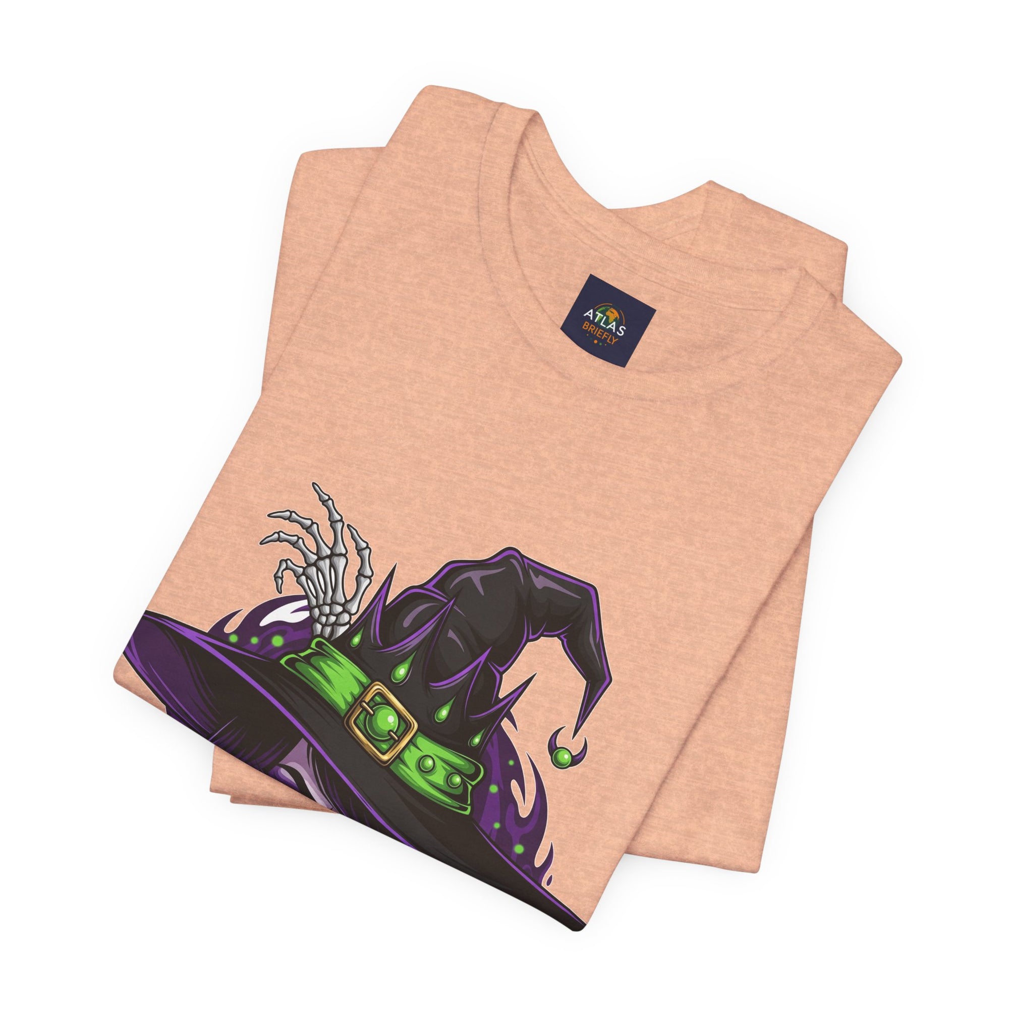 Resting Witch Face Halloween T-Shirt - Funny Witch Tee for Women & Men | Halloween Graphic Shirt - Atlas Briefly