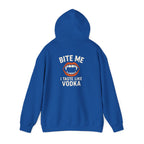 Vodka Vampire Hoodie - Bite Me I taste like Vodka