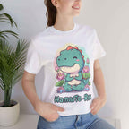 NamasTe-Rex T-Shirt - Yoga Dinosaur Tee - Atlas Briefly