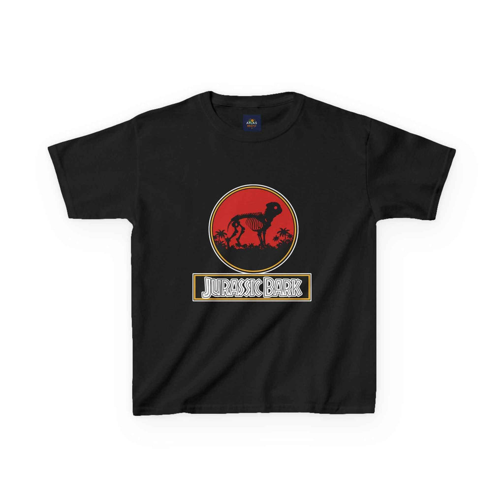 Kids Pug Jurassic Bark T-Shirt - Fun Dog & Dinosaur Tee for Kids with Worldwide Shipping - Atlas Briefly