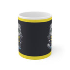 Harry Potter Hufflepuff Cat Mug - Adorable Wizard Kitty Coffee Cup | Ideal Potter Gift