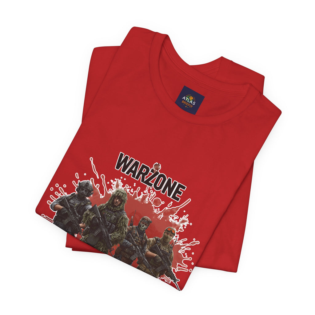 Warzone Drop T-shirt for Squad's Fashion Sense and Diverse K/D Ratio