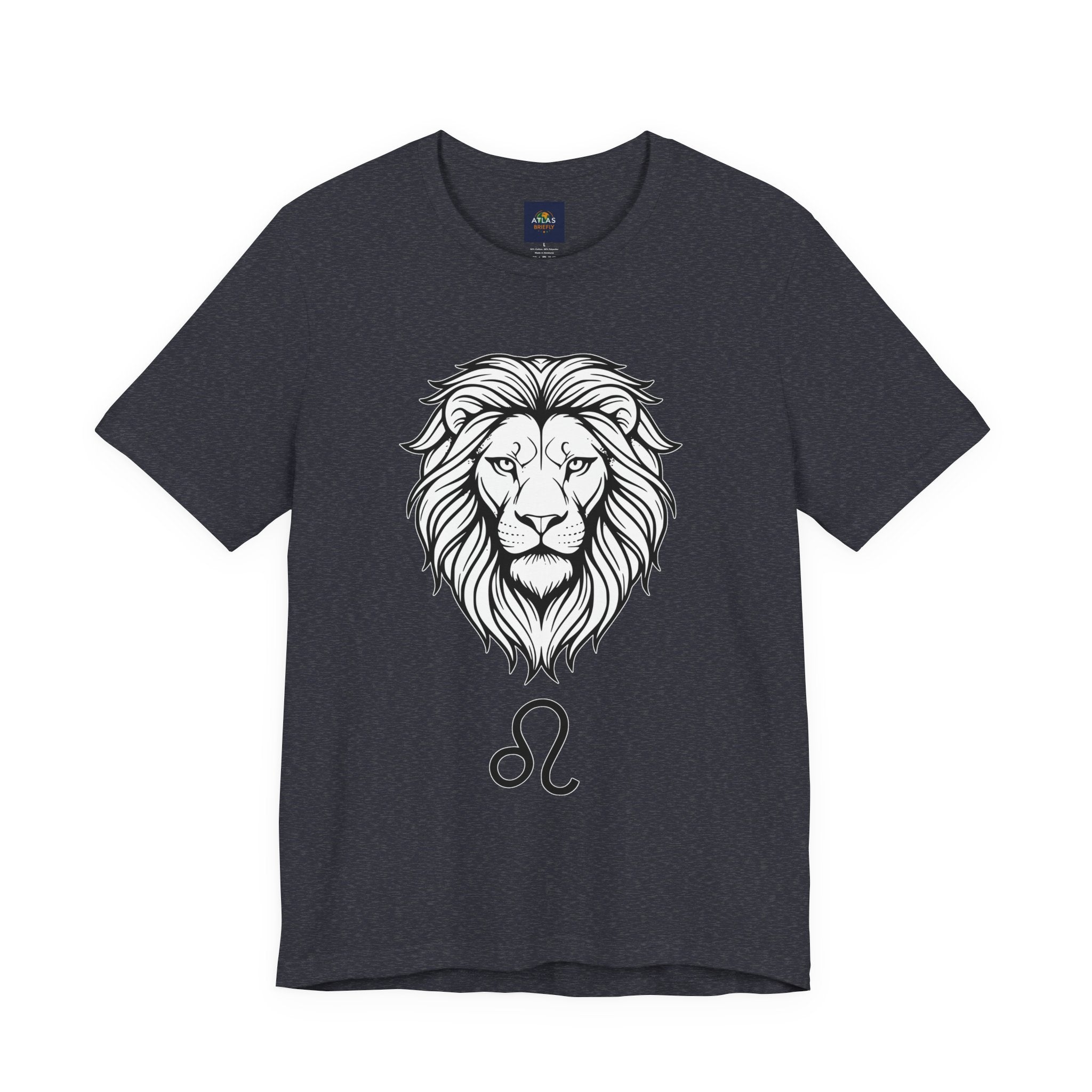 Leo Zodiac T-shirt- Black & White Leo unisex Shirt