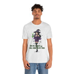 Sexy Witch Halloween T-Shirt - Flirty Witch Costume Tee | Trick or Treat Halloween Shirt - Atlas Briefly