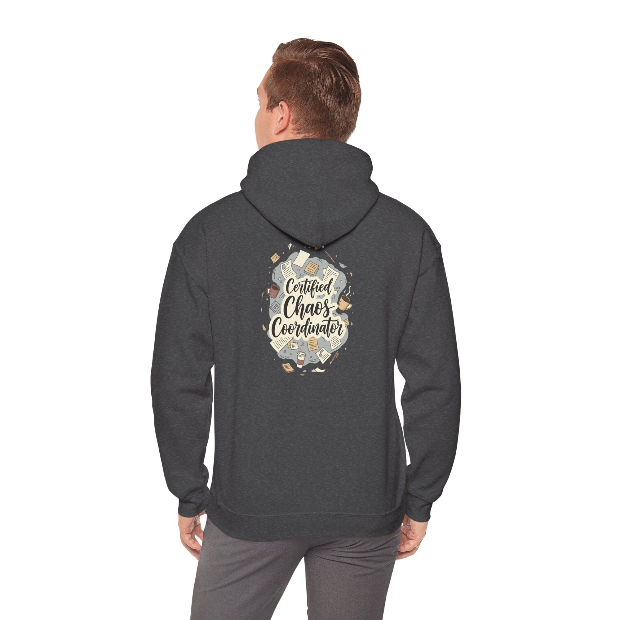Certified Chaos Coordinator Hoodie - Funny Mom Teacher Gift | Organized Chaos Sweatshirt - Atlas Briefly