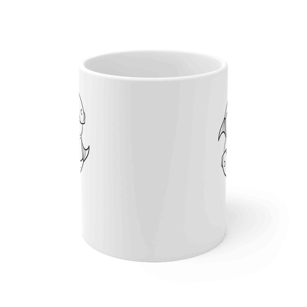 Pisces Zodiac Mug - Minimalist Design 11oz Horoscope