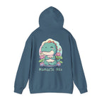 NamasTe-Rex Meditating Dinosaur Hoodie - Funny Yoga Sweatshirt | Zen T-Rex Gift - Atlas Briefly