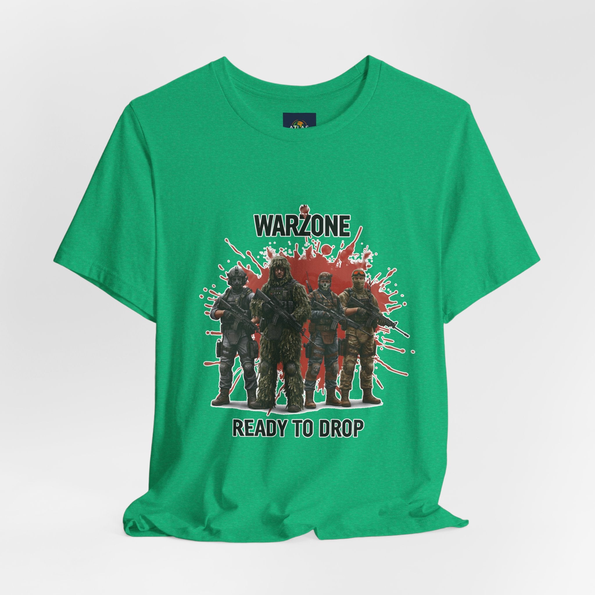 Warzone Drop T-shirt for Squad's Fashion Sense and Diverse K/D Ratio