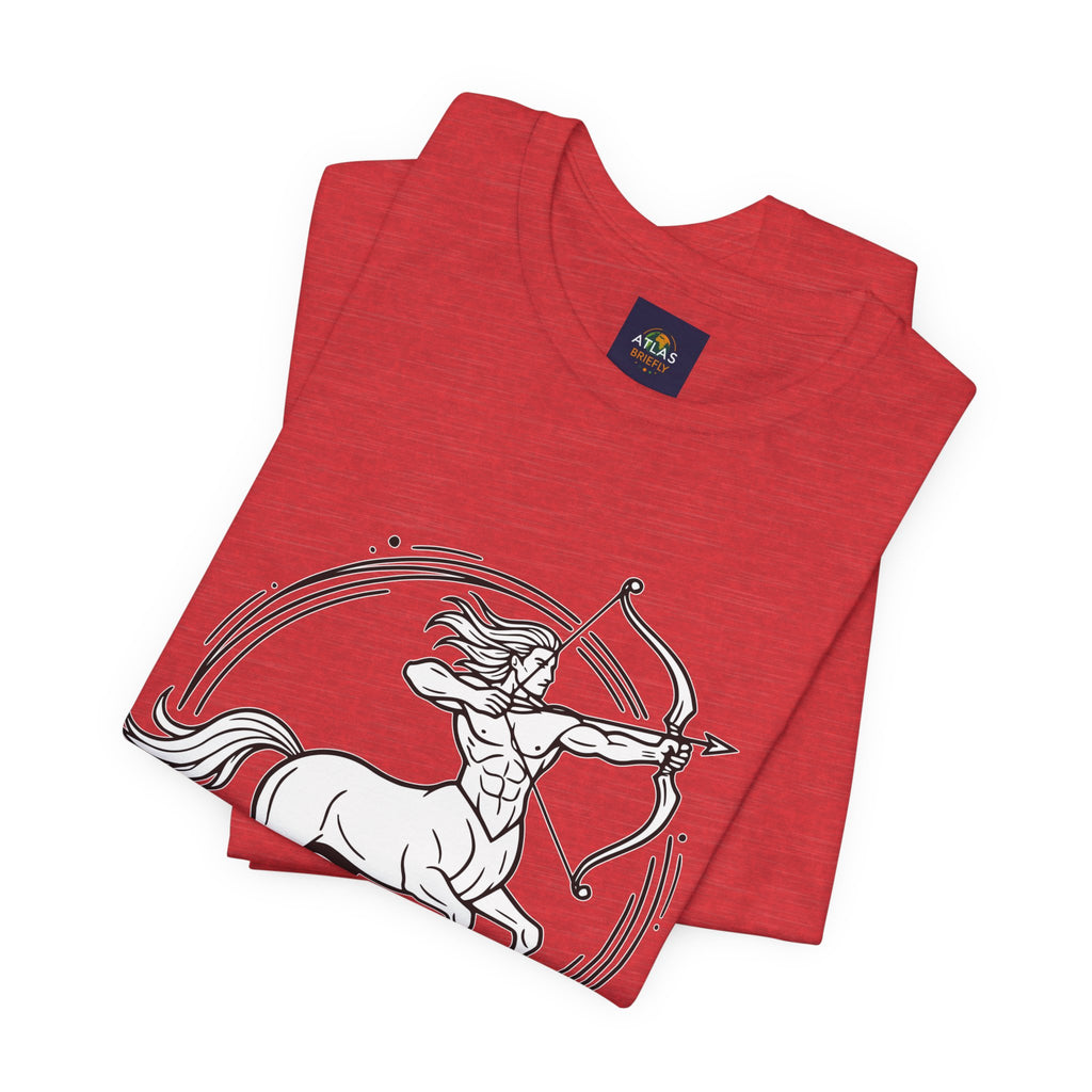Sagittarius Zodiac Tee for Unisex Wear