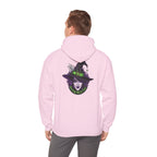 Resting Witch Face Halloween Hoodie – Funny Witch Graphic - Atlas Briefly