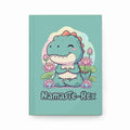 NamasTe-Rex Journal - The Ultimate Yoga Dinosaur Notebook for Mindfulness - US VERSION - Atlas Briefly